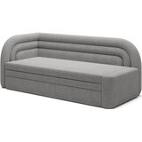 ELTAP Siva sklopiva/s prostorom za odlaganje sofa od bouclé tkanine s lijevim kutom 223 cm Fabillo – | shoptok.hr
