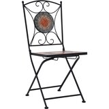  3-dijelni mozaični bistro set s pločicama narančasto-sivi | Eponuda.ba