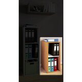 P & B PISARNIŠKI REGAL 35/74/37 cm barve bukve | Shoptok.si
