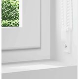 vidaXL Roleta Blackout svetlo siva 130x130 cm Širina tkanine 126,6 cm | Shoptok.si