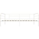  Posteljni okvir za dnevno posteljo bel kovinski 90x200 cm, (20606625) | Shoptok.si