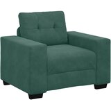  Set sofe 3 pcs Tamnozelena 221 x 80 x 80 cm Baršun | shoptok.hr