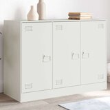vidaXL Komoda bijela 99 x 39 x 73 cm čelična | shoptok.hr