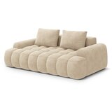 Cosmopolitan Design Bež žametna sedežna garnitura 200 cm Linz – | Shoptok.si