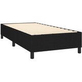  s oprugama i madracem crni 100 x 200 cm od tkanine | shoptok.hr