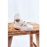 Big Star Children's Leather Sneakers With Velcro | Shoptok.si