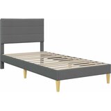  Okvir kreveta s madracem Tamno siva 90 x 190 cm tkanina | shoptok.hr