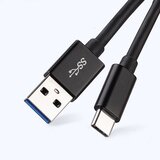 X Wave Kabl USB Tip-C 3.0 muški na Tip-C 3.1 muški 2M,PVC crni | ePonuda.com