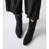 Gemre Black lace cowboy boots on a block heel Desjardins | Shoptok.si