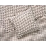 JUNA Siva/bež enojna podaljšana posteljnina iz krepa 150x210 cm Bæk&Bølge – | Shoptok.si