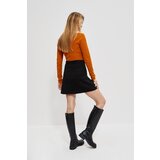 Moodo Mini skirt with geometric embossing | shoptok.hr