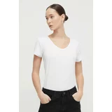 Hollister Co. Kratka majica ženski, bela barva