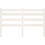  Uzglavlje za krevet bijelo 146 x 4 x 100 cm od masivne borovine | shoptok.hr