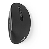 Nedis Brezžična desno-ročna ergonomska miška 1600dpi s 6 gumbi, Črna, (5000009842) | Shoptok.si