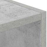  Nočna omarica Betonsko siva 35 x 32 x 68,5 cm Konstruiran les, (5000233411) | Shoptok.si