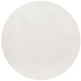 XXXL Preproga Z Visokim Florom Pouffy, Bela, 160cm | Shoptok.si
