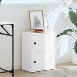  Regal za knjige bijeli 40x24x52 cm od konstruiranog drva | shoptok.hr