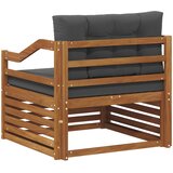  Set vanjskih sofa Čvrsto drvo akacije Prirodna | Eponuda.com