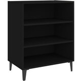 Maison Chic Komoda - Predalnik črna 57x35x70 cm iverna plošča, (21716431) Cene