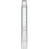  Lučne gabionske košare 5 kom 400x30x220/240cm pocinčano željezo | shoptok.hr