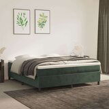  Box spring posteljni okvir temno zelen 180x200 cm žamet, (20787979) Cene