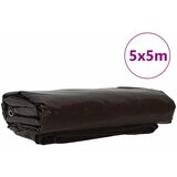 CERADA 650g / m² Smeđa 5 x 5 m Platno s PVC premazom | shoptok.hr