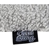Love Story Crna deka za pse od sherpa flisa 50x80 cm – | shoptok.hr