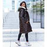 Gemre Brown-beige reversible Scalette jacket | Shoptok.si
