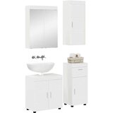  Set namještaja za kupaonicu s ladicama TULUM Visoki sjaj bijela | shoptok.hr