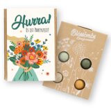 Blossombs Darilna škatla s semenskimi kroglicami "Rojstni dan" - mini | Shoptok.si