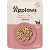Applaws Cat Natural u juhi 12 x 70 g - Filet tune s lososom Cijene