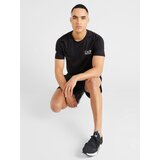 Ea7 Emporio Armani Funkcionalna majica črna / bela | Shoptok.si