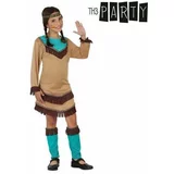  Tematski kostim za djecu Indijanka Modra (4 Pcs)