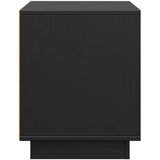 TV ormarić crni 74 x 35 x 44 cm od masivne borovine | shoptok.hr