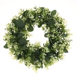 Kondela TEMPO-GIOIA, dekorativni venec za vrata, zelen | Shoptok.si