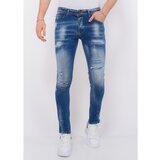 Local Fanatic Kavbojke slim 140592195 Modra | Shoptok.si