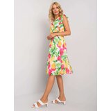 Italy Moda Dress-DHJ-SK-13198-1.75-white-pink | Shoptok.si