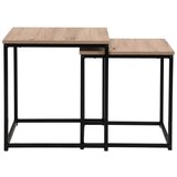 XXXL Dvodelna Mizica Peter, Barva Hrasta | Shoptok.si