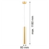  Argon 4057 - Luster na sajli GOMERA 1xGU10/5W/230V zlatna | Eponuda.com