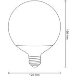  led sijalica G125 E27/16W/230V 3000K | Eponuda.com