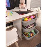Hanah home Radni sto Soho White Grey