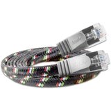 Slim Wirewin PKW-TOUGH-STP-K6 0.25 RJ45 omrežni kabel\, Patch kabel cat 6 U/FTP 0.25 m siva ploščati 1 kos, (20418205) | Shoptok.si