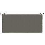  Jastučić za klupu SOEST 100% poliester Siva 120 x 50 x 8 cm | shoptok.hr