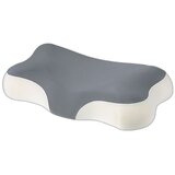 INF Spominska pena vratna blazina z ergonomsko metuljasto obliko in hladilno ledeno svilo Gray, (5000286774) | Shoptok.si