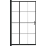 Pregrada za tuš ESG 80 x 140 cm crna | shoptok.hr