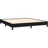  Okvir za krevet bez madraca crni 160x200 cm od tkanine | Eponuda.ba