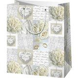 Cardex bijela vjenčana poklon vrećica 114x64x146cm | shoptok.hr