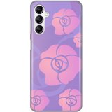  Silikonska maska za Samsung A146B Galaxy A14 4/5G Blossom Print ljubičasta Cene