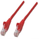  739863 RJ45 omrežni kabel\, Patch kabel CAT 6 S/FTP 1.50 m rdeča zaščita iz folije\, pletena zaščita\, brez halogena 1 kos, (20417964) Cene