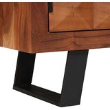 TV ormar boja meda 112 x 30 x 48 cm Masivno bagremovo drvo | shoptok.hr